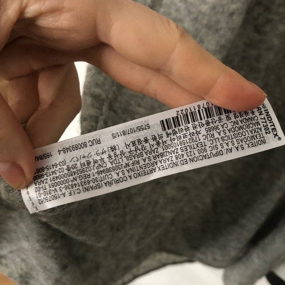 Knit wool blend dress Zara - Picture 7 of 7